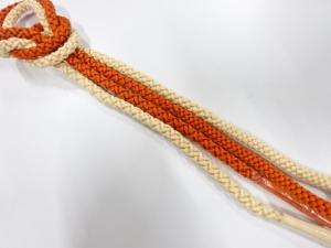 未使用品　正絹　手組帯締め